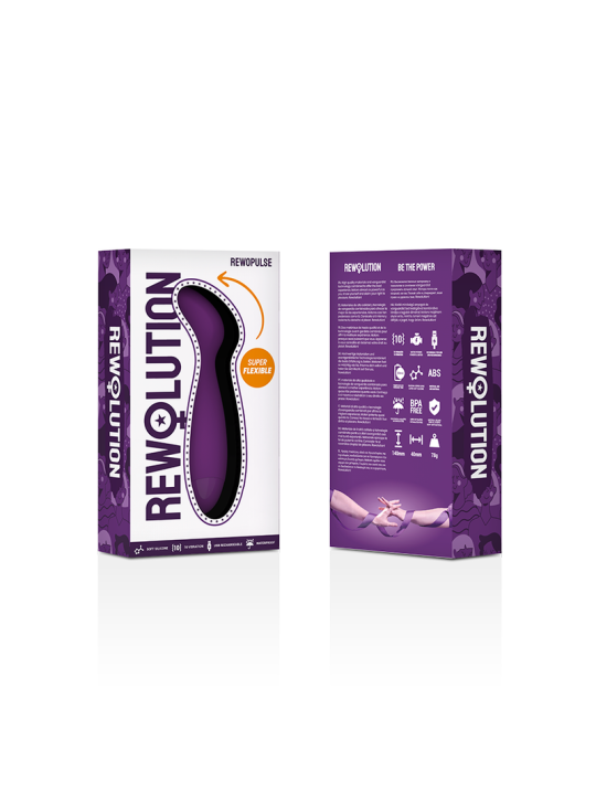 REWOLUTION REWOPULSE VIBRADOR FLEXIBLE ESTIMULADOR PUNTO G