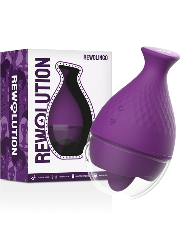 REWOLUTION REWOLINGO VIBRADOR CON LENGUA