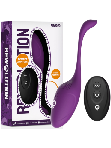 REWOLUTION REWOVO HUEVO VIBRADOR CONTROL REMOTO