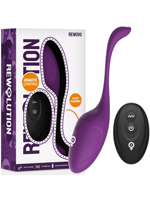 REWOLUTION REWOVO HUEVO VIBRADOR CONTROL REMOTO