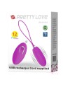PRETTY LOVE JOANNA HUEVO VIBRADOR CONTROL REMOTO 12 MODOS