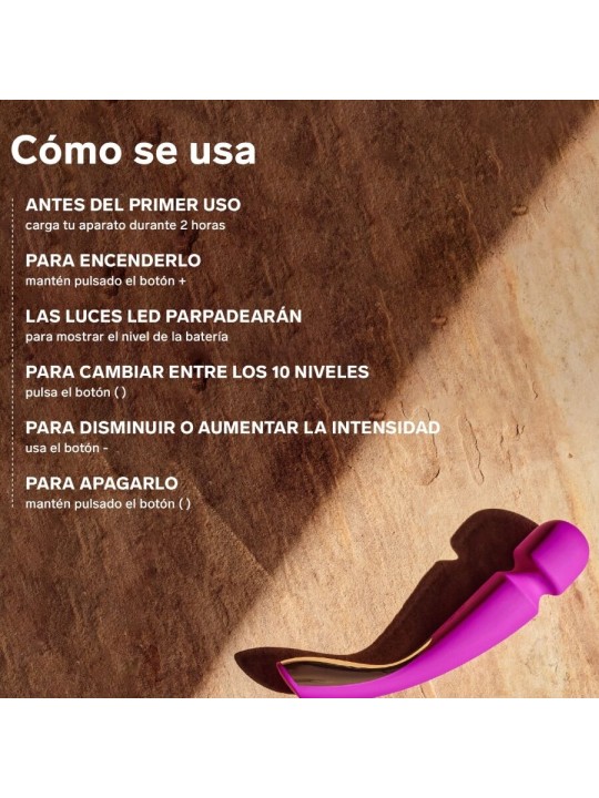 LELO MASAJEADOR SMART MEDIUM WAND 2 VERDE AGUA