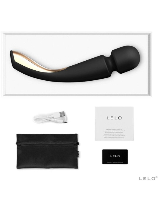 LELO MASAJEADOR SMART MEDIUM WAND 2 NEGRO