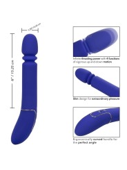 CALEXOTICS SHAMELESS SLIM THUMPER MASAJEADOR AZUL