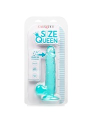 CALEXOTICS SIZE QUEEN DILDO AZUL 153 CM