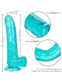 CALEXOTICS SIZE QUEEN DILDO AZUL 203 CM