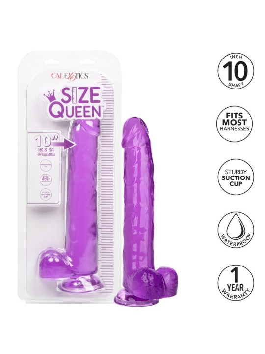 CALEXOTICS SIZE QUEEN DILDO LILA 255 CM