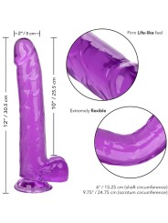CALEXOTICS SIZE QUEEN DILDO LILA 255 CM