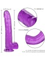 CALEXOTICS SIZE QUEEN DILDO LILA 255 CM