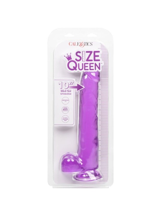 CALEXOTICS SIZE QUEEN DILDO LILA 255 CM