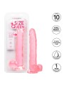 CALEXOTICS SIZE QUEEN DILDO ROSA 255 CM