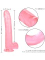 CALEXOTICS SIZE QUEEN DILDO ROSA 255 CM