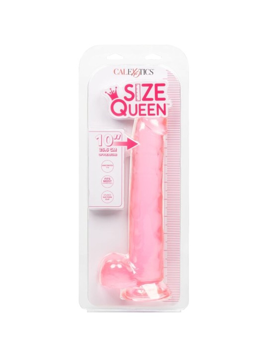 CALEXOTICS SIZE QUEEN DILDO ROSA 255 CM