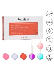 CALEXOTICS SHE OLOGY SET BOLAS KEGEL INTERCAMBIABLES