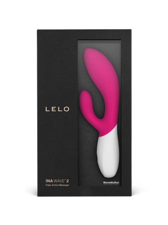 LELO INA WAVE 2 VBRADOR LUJO MOVIMIENTO ESPECIAL FUCSIA