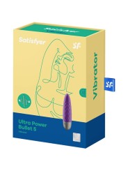 SATISFYER ULTRA POWER BULLET 5 BALA VIBRADORA VIOLETA