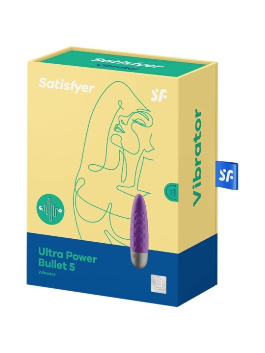 SATISFYER ULTRA POWER BULLET 5 BALA VIBRADORA VIOLETA