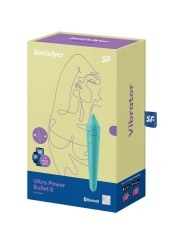 SATISFYER ULTRA POWER BULLET 8 BALA VIBRADORA TURQUESA