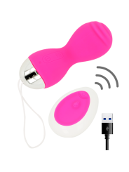 OHMAMA HUEVO VIBRADOR RECARGABLE FLEXIBLE