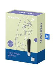 SATISFYER ULTRA POWER BULLET 2 BALA VIBRADORA NEGRA