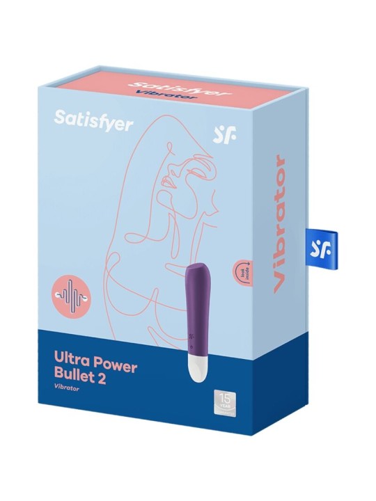 SATISFYER ULTRA POWER BULLET 2 BALA VIBRADORA MORADA