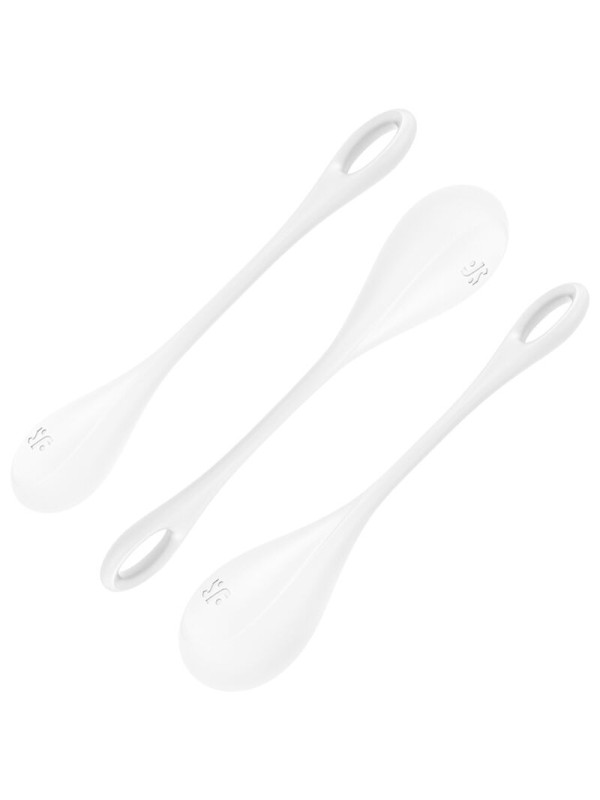 SATISFYER YONI POWER 1 KIT DE ENTRENAMIENTO BLANCO