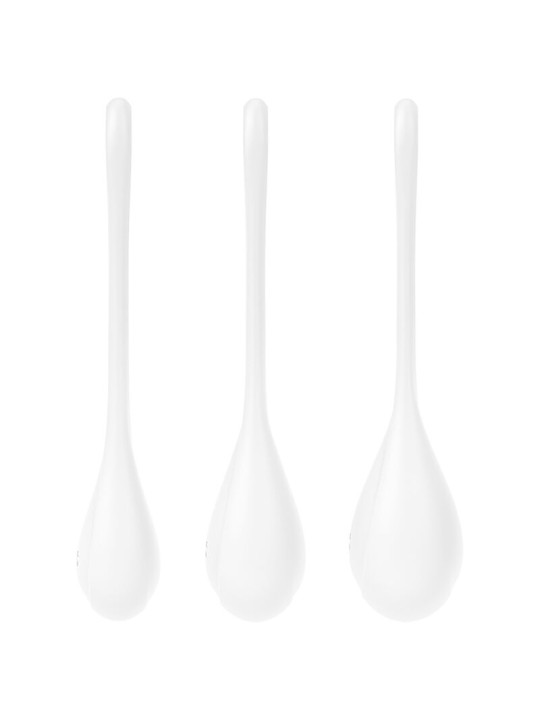 SATISFYER YONI POWER 1 KIT DE ENTRENAMIENTO BLANCO