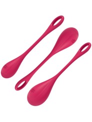 SATISFYER YONI POWER 1 KIT DE ENTRENAMIENTO ROJO