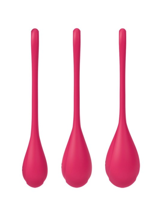 SATISFYER YONI POWER 1 KIT DE ENTRENAMIENTO ROJO
