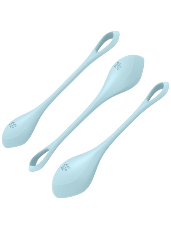 SATISFYER YONI POWER 2 KIT DE ENTRENAMIENTO AZUL