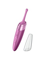 SATISFYER TWIRLING DELIGHT ESTIMULADOR CLITORIS MORADO
