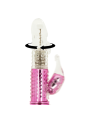 OHMAMA VIBRADOR CON FUNCION ROTACION Y ESTIMULADOR CLITORIS