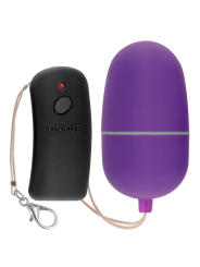 ONLINE HUEVO VIBRADOR CON MANDO CONTROL REMOTO LILA