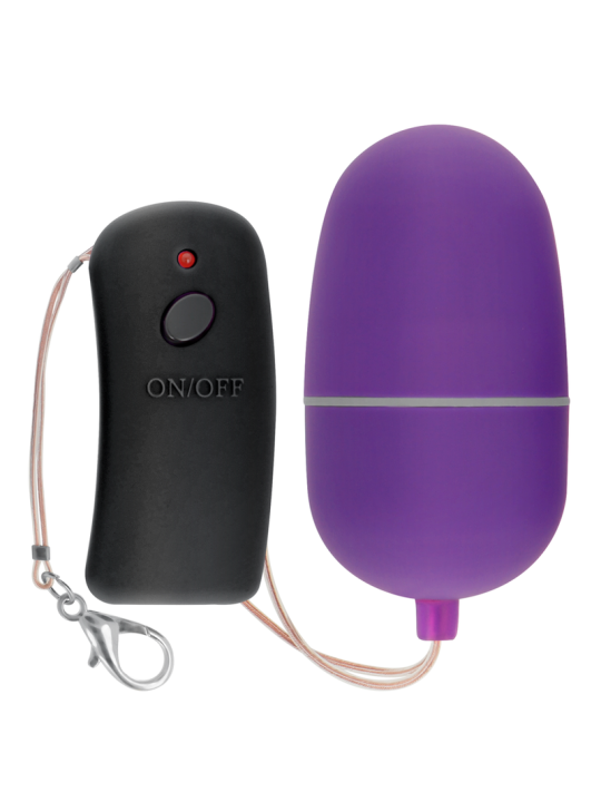 ONLINE HUEVO VIBRADOR CON MANDO CONTROL REMOTO LILA
