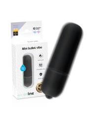 ONLINE MINI BALA VIBRADORA NEGRO