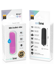 ONLINE MINI BALA VIBRADORA LILA