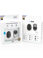 ONLINE HUEVO VIBRADOR CONTROL REMOTO S NEGRO