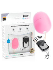 ONLINE HUEVO VIBRADOR CONTROL REMOTO S ROSA
