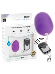 ONLINE HUEVO VIBRADOR CONTROL REMOTO S LILA