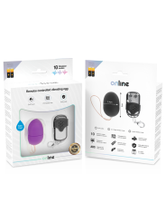 ONLINE HUEVO VIBRADOR CONTROL REMOTO S LILA