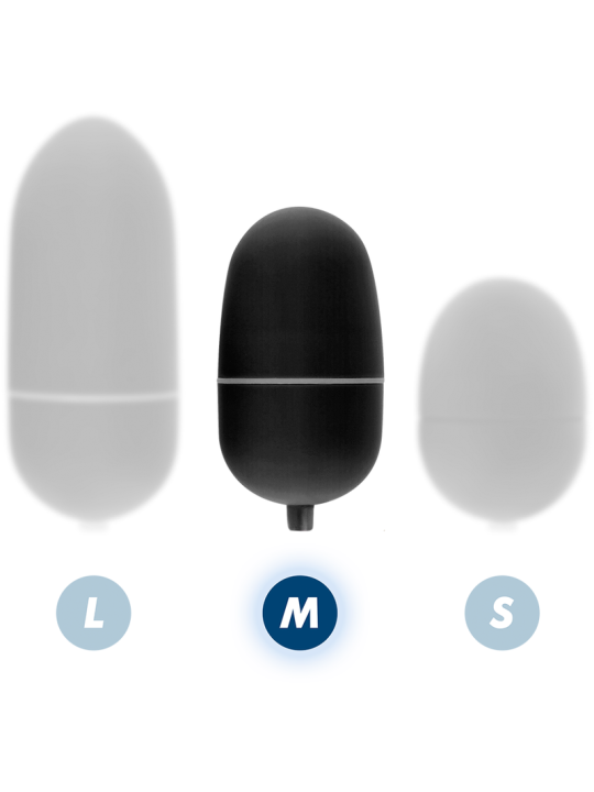 ONLINE HUEVO VIBRADOR CONTROL REMOTO M NEGRO
