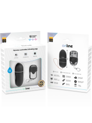 ONLINE HUEVO VIBRADOR CONTROL REMOTO L NEGRO