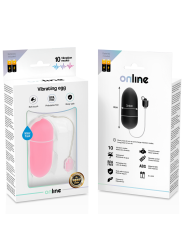 ONLINE HUEVO VIBRADOR WATERPROOF ROSA