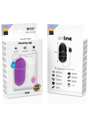 ONLINE HUEVO VIBRADOR WATERPROOF LILA