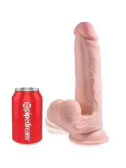KING COCK PLUS 3D DILDO SWINGING BALLS 203 CM