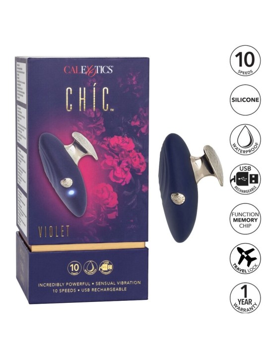 CALEXOTICS CHIC VIOLET ESTIMULADOR 10 SPEEDS
