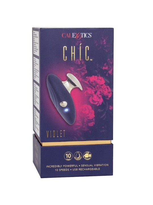 CALEXOTICS CHIC VIOLET ESTIMULADOR 10 SPEEDS