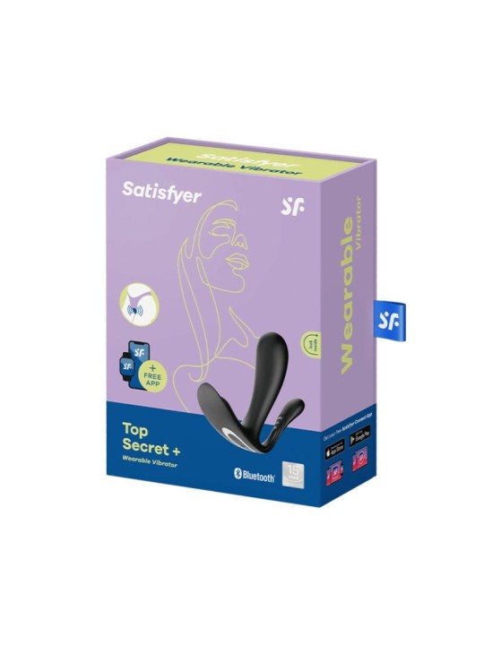 SATISFYER TOP SECRET VIBRADOR NEGRO