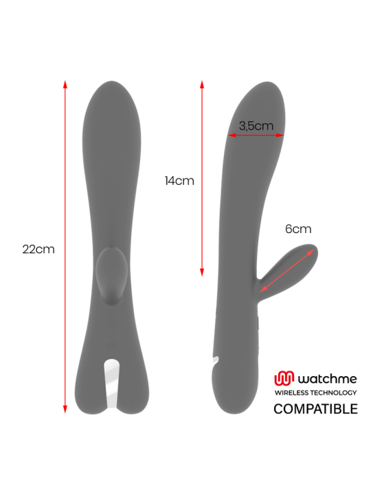 BRILLY GLAM ERIK VIBRADOR COMPATIBLE CON WATCHME WIRELESS TECHNOLOGY