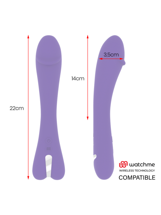 MR BOSS ENZO VIBRADOR COMPATIBLE CON WATCHME WIRELESS TECHNOLOGY